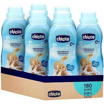 

CHICCO Sensitive Concentrato Sladký Pudr 6 × 750 ml (180 praní)