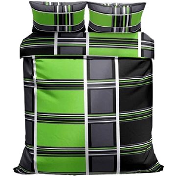 

Kaptan bavlněné povlečení Cube, 80% bavlna, 20% polyester