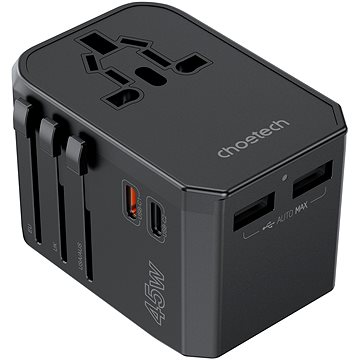 

ChoeTech PD45W 2C+2A Travel Wall Charger (US/EU/UK/AU)