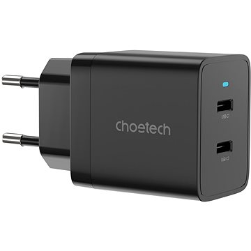 

ChoeTech Mini Dual USB-C PD40W Wall Charger