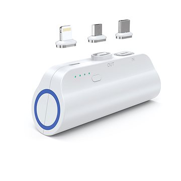 

ChoeTech Powerbank B660 3000mAh Mini-Portable, white