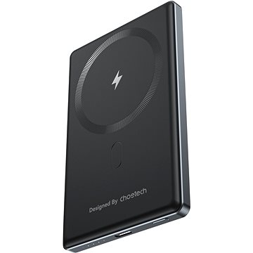 

ChoeTech MagLeap Wireless 5000mAh Fast Charge + PD3.0 (20W) Ultra-thin 8.9mm, černá