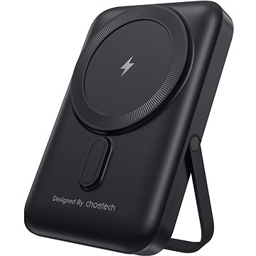 

ChoeTech PD20W 10000mAh Magnetic Power Bank with holder black