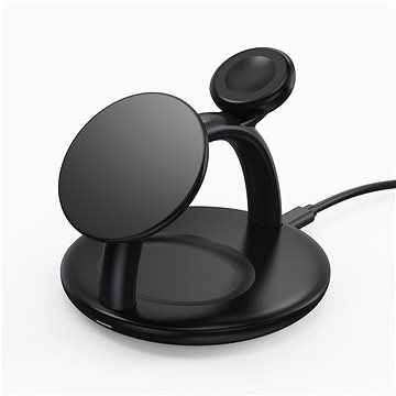 

ChoeTech 3 in 1 Magnetic Wireless Charger for iPhone 12 / 13 / 14 + Apple Watch