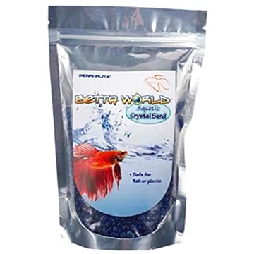 

Penn Plax Crystal Sand Light Blue & Blue modré skleněné krystaly 400 g