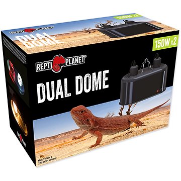 

Repti Planet Osvětlení Dual Dome 2 × 150 W