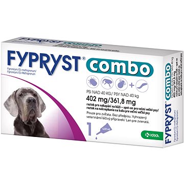 

Fypryst Combo spot on pes nad 40 kg 1 × 4,02 ml