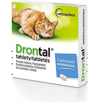 

Drontal pro kočky 2 tbl