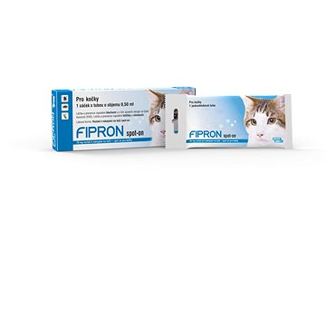 

Bioveta Fipron 50 mg spot-on pro kočky 1 × 0,5 ml