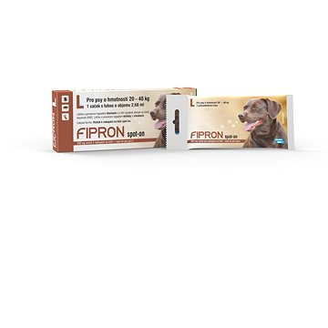 

Bioveta Fipron 268 mg spot-on pro psy L 1 × 2,68 ml