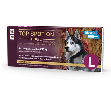 

Bioveta Top Spot-on pro psy nad 30 kg 1 × 3 ml L