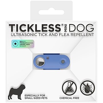 

TICKLESS® Mini Nabíjecí ultrazvukový odpuzovač klíšťat pro psy a kočky Greek blue