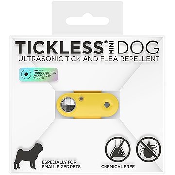 

TICKLESS® Mini Nabíjecí ultrazvukový odpuzovač klíšťat pro psy a kočky Marigold