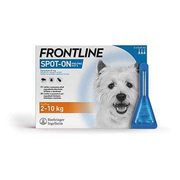 

Frontline spot-on pro psy S (2 -10 kg) 3 × 0,67 ml