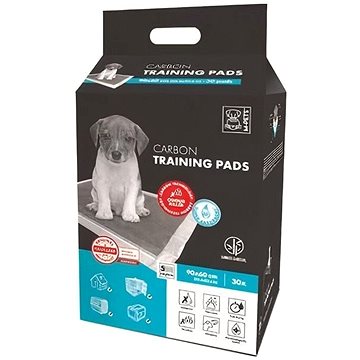 

M-Pets Podložky CARBON s aktivním uhlím 90 × 60 cm 15 ks