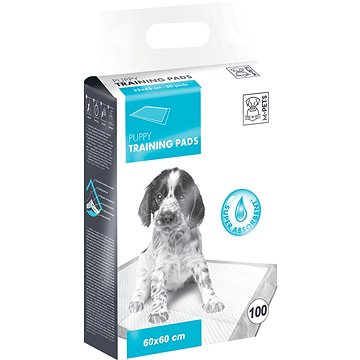 

M-Pets Podložky pro štěňata 60 × 60 cm 100 ks
