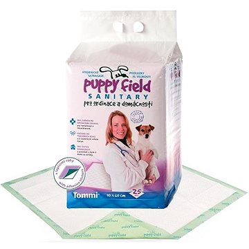 

Puppy Field ultrasavé podložky 90 × 60 cm 25 ks