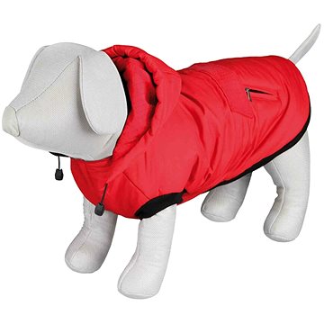 Trixie Palermo vesta s kapucí červená M 45 cm - Obleček pro psy