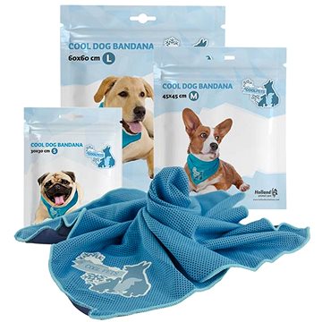 

CoolPets Chladící šátek L 60 × 60 cm