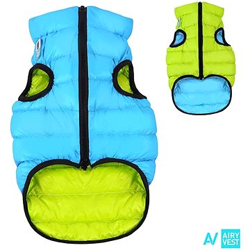 

AiryVest bunda pro psy modrá/zelená M 50