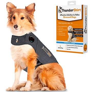 

ThunderShirt Zklidňující vesta pro psy šedá L