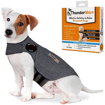 

ThunderShirt Zklidňující vesta pro psy šedá XL