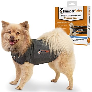 

ThunderShirt Zklidňující vesta pro psy šedá XS