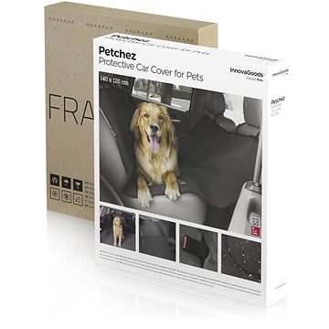 

InnovaGoods Petchez potah do auta pro mazlíčky universal 140 × 120 cm
