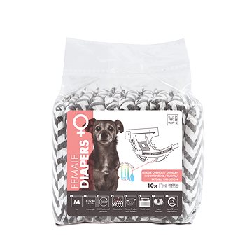 

M-Pets Jednorázové pleny pro feny M 10 ks