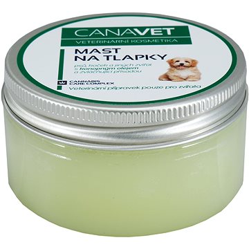 

Canavet mast na tlapky s konopím 100 ml