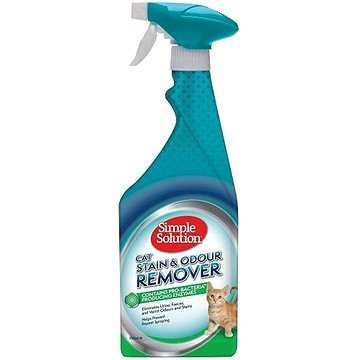 

Simple Solution Stain & Odor Remover odstraňovač skvrn a pachu pro kočky 750 ml