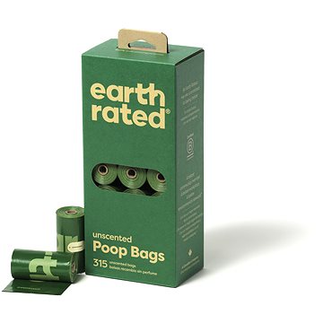 

Earth Rated Sáčky na psí exkrementy bez vůně 21 rolí