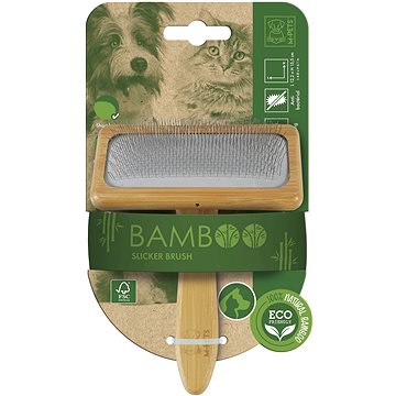 

M-Pets BAMBOO Kartáč vyčesávací L