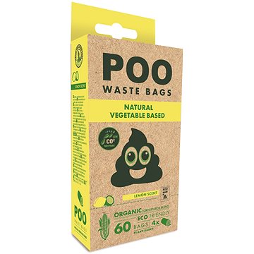 

M-Pets POO sáčky na exkrementy citronové malé 60 ks