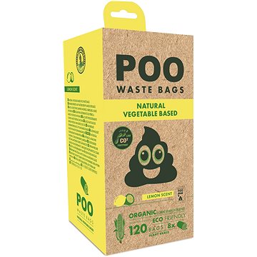 

M-Pets POO sáčky na exkrementy citronové malé 120 ks