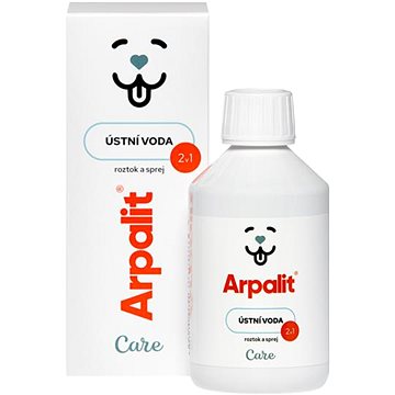 

Arpalit Care Ústní voda 2v1, roztok a sprej 250 ml