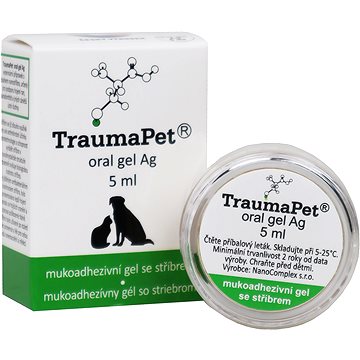 

TraumaPet Oral gel Ag ústní gel na podporu hojení 5 ml