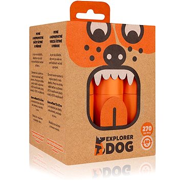 

Explorer Dog Sáčky recyklované na psí exkrementy 270 ks