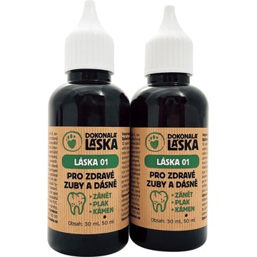 

Dokonalá láska 01 Pro zdravé zuby a dásně psů 100 ml