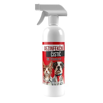 

PETclean Dezinfekční čistič v rozprašovači 500 ml