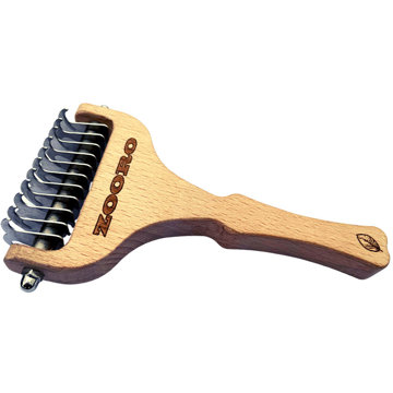 

Zooro Long Grooming Tool Hrablo na vyčesávání dlouhé srsti pro psy a kočky