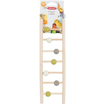 

Zolux Žebřík pro ptáky dřevěný 7 příček 35 cm