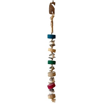 

Terra International Kebab pro papoušky ze dřeva a sépiových kostí 44 × 5 cm