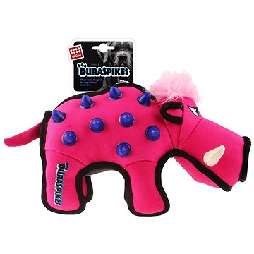 

GiGwi Duraspikes textilní divočák růžový