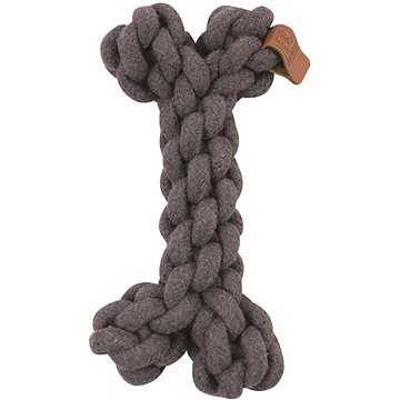 

M-Pets COTO Kost provazová bavlněná šedá 19 cm