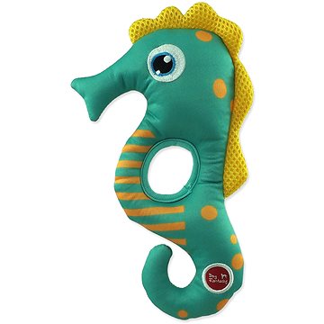 

Dog Fantasy Water Float mořský koník pískací a plovoucí zelený 22,5 cm