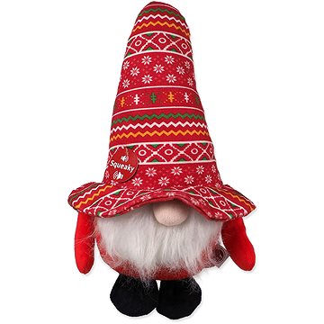 

Dog Fantasy Winter Tale trpaslík pískací červený 30 cm