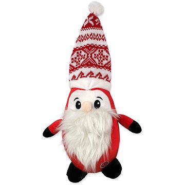 

Dog Fantasy Winter Tale Santa s čepicí, pískací 40 cm