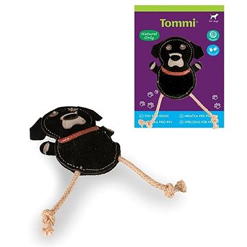 

Tommi Teeny Weeny hračka pro štěňata Černý pes 15 cm