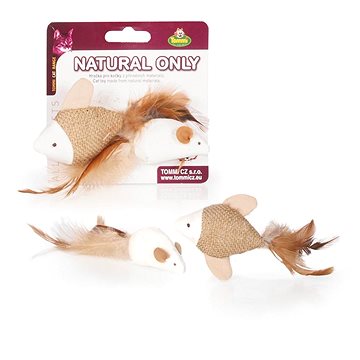 

Tommi Natural Only Rybka a myška 4 cm